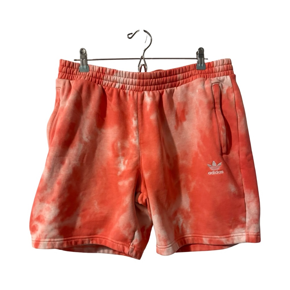 Adidas Coral Tie-Dye Lounge Shorts Men's Size Large
